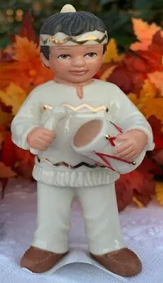 Lenox ~ Thanksgiving Indian Boy Figurine ~ NIB NRFB ~ 3  Tall • $43