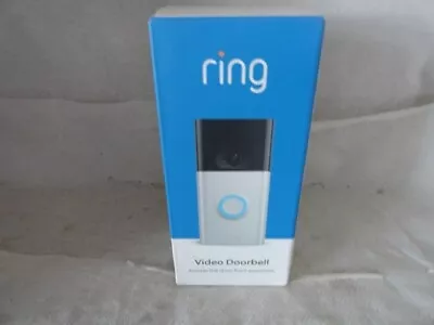 Ring 8VR1S5-SEN0 Wireless Video Doorbell - Satin Nickel • $49.99
