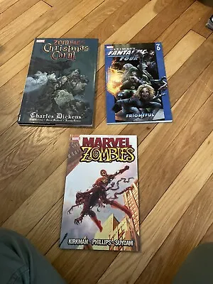 Lot Of Marvel Zombies Trade/HC Kirkman Fantastic Four Christmas • $15.99