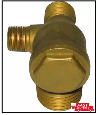 1/2 In. 90 Degree Left Check Valve | Air Compressor Heavy Duty Genuine Part • $10.62