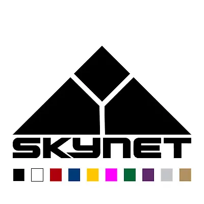 CYBERDYNE SKYNET SYSTEMS TERMINATOR Vinyl Decal Sticker Human Robot AI • $6.75