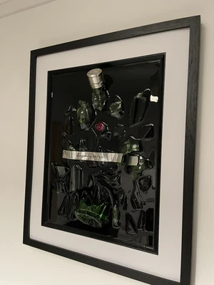 £129 • Buy Epoxy Broken Bottle Picture Tanqueray No Ten