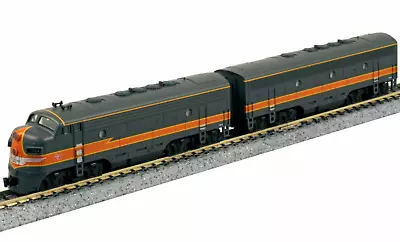 Kato N Scale ~ New ~ EMD F7 A-B Set DC ~ Both Powered ~ Milwaukee Road ~106-0429 • $139.23