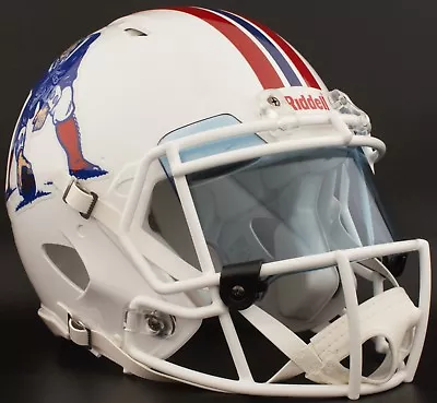 ***CUSTOM*** NEW ENGLAND PATRIOTS NFL Riddell Speed AUTHENTIC Football Helmet • $339.99