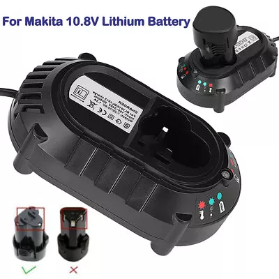 Fast Battery Charger DC10WA 10.8V Li-ion Battery Fit For Makita BL1013 Battery • £12.52