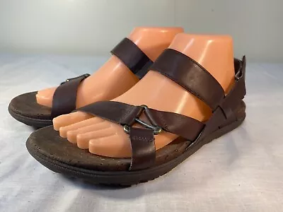 Merrell Sandals Women's Bracken Brown Leather - US 9 • $29.99