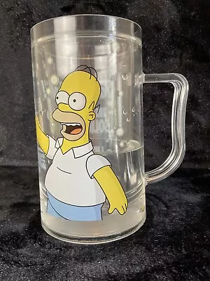 Simpsons 'Homer' Plastic Freezer Mug -Cause Of & Solution To All Life’s Problems • £10