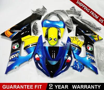 Blue Shark Fairing Kit ABS Bodywork For 05-06 Kawasaki Ninja ZX 6R 2005 2006 636 • $479.92