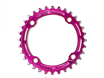 Pink E.thirteen E13 7075 32T DH Chainring Guide Ring 104mm 4 Bolt Mountain Bike • $10