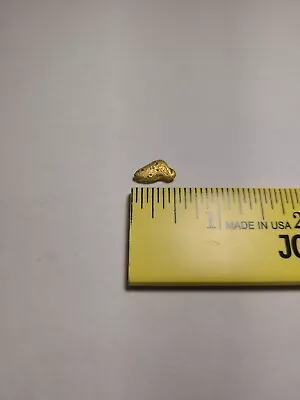 Natural Gold Nugget Australian 2.04 Grams Genuine • $165