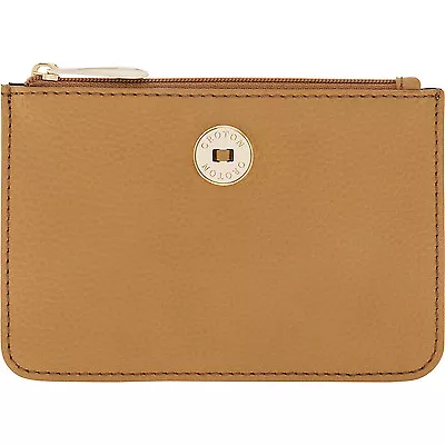 New Oroton Melanie Medium Pouch Caramel Zip Clutch Wallet Purse RRP $125 Womens • $64.99