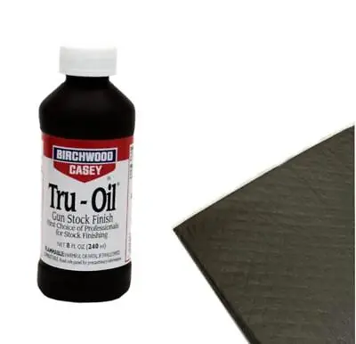 Tru-oil Wood Stock Finish (8oz) With Two Absorbent Pads • $19.99