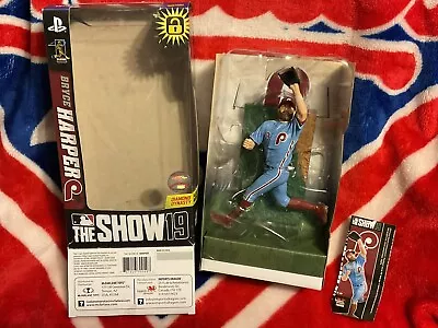 Bryce Harper Philadelphia Phillies Mcfarlane Imports Figure Mlb The Show 2019 • $31.74