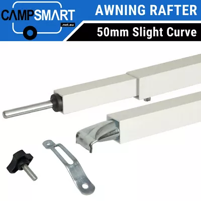 Curved Caravan Awning Rafter For Carefree Dometic Roll Out Anti Flap Kit Rail • $59.95