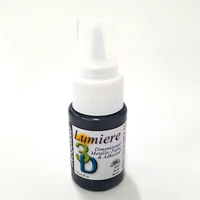 Jacquard Lumiere 3D Metallic Paint & Adhesive 29 Ml (1oz) - Choose Colour • £3.95