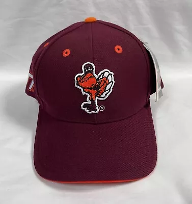 Virginia Tech Hokies Vintage Hat Cap Maroon Orange Shirt Jersey New • $15.99