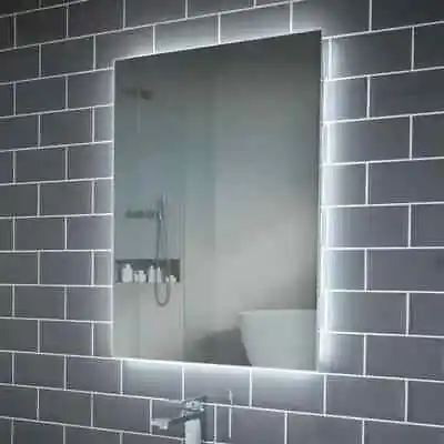 £189.99 • Buy Savannah LED Bathroom Mirror Demister Cool & Warm White 600 X 800 Mm 206