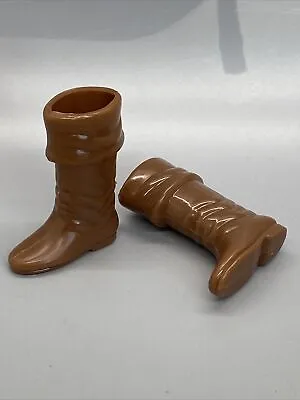 Mego Repro Brown Cuff Pirate Boots WGSH DC Marvel World's Greatest Super Hero  • $5.99