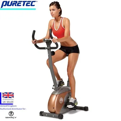 MARCY ME708 Upright Magnetic Cardio Training Exercise Bike For Home Gym Cardio • £125