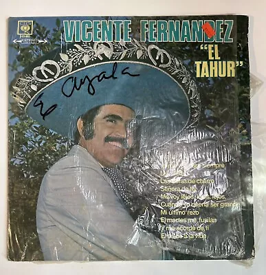 VICENTE FERNANDEZ - El Tahur ) 12  Vinyl Record LP Gatefold • $44