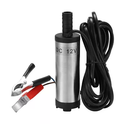 DC 12V Electric Submersible Pump 12 L/Min For Water Oil Kerosene Refueling U7P5 • $12.39