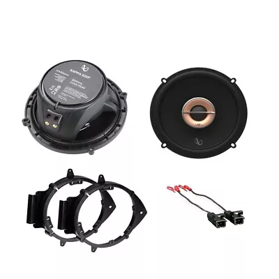 Infinity Kappa 63XF 6.5 Inch CAR Truck Front OR Rear Door Speakers & Install Kit • $159.90