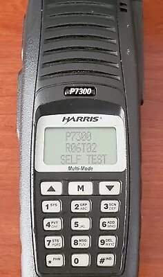 Harris P7300 Radio 7/800 P25 Phase II TDMA Latest Firmware KeyPad • $750