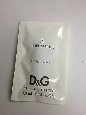 L'Imperatrice 3 By Dolce & Gabbana 20x Vials Eau De Toilette 0.05 Oz Spray • $24.95