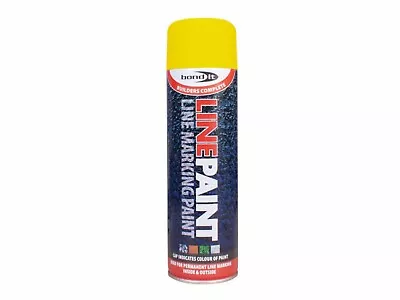 £8.75 • Buy 750ml Line Marker Spray Aerosol Paint Quick Drying Resin Warehouse Floor YELLOW