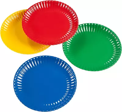 Melamine Colorful Reusable Picnic Plate (Set Of 4) • $27.63