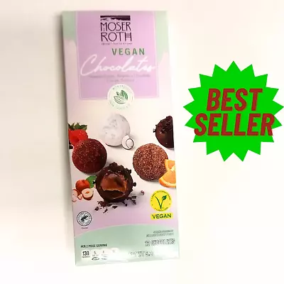 Moser Roth Privat Chocolatiers VEGAN 12 Chocolate Liquor 5.29oz 150g • $12