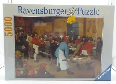 Ravensbuger 5000 Piece Jigsaw Puzzle No.17 425 6 Village Wedding Feast Brueghel  • $199.99