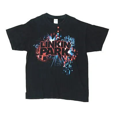Linkin Park 09 World Tour Mens Black Tshirt | Vintage Rap Rock Music Band Tee • £50