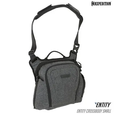 Maxpedition NTTCBSCH Entity 9L Charcoal EDC Crossbody Bag W/ CCW Compartment • $127.58