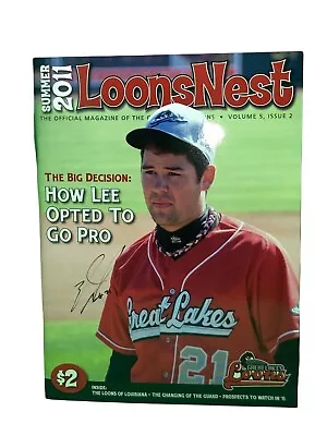 AUTOGRAPHED MAGAZINE - Zach Lee Great Lake Loons Single A Los Angeles Dodgers • $30