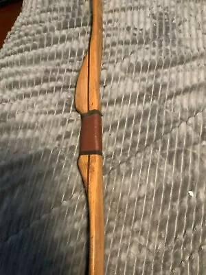 VINTAGE  Recurve Longbow 65” Hunting Fishing Camping  • $89.99