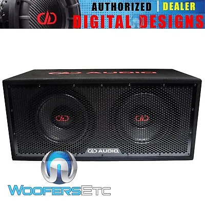 DD AUDIO LE-512.2 2 X 12  2400W SUBWOOFER LOADED ENCLOSURE BASS SPEAKERS BOX NEW • $549