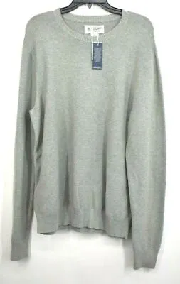 Original Penguin Mens Long Sleeve Ribbed Crew Neck Pullover Sweater NWT $99 • $22.43