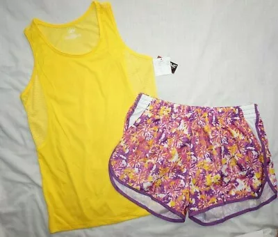 $14.99 • Buy NWT Women's Shorts & Tank ZONE PRO Active Wear Outfit Set Choose S OR M