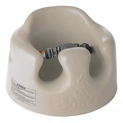 Bumbo Infant Floor Seat Baby Sit Up Chair With Adjustable Safety Harness Taupe • $56.99