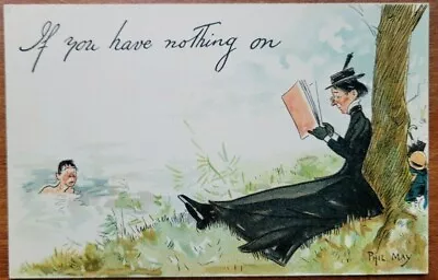 £8 • Buy Phil May. If You Have Nothing On. Tuck Write Away Series No 1008.