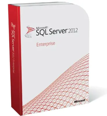 Microsoft SQL Server 2012 Enterprise With 16 Core License Unlimited User CALs • $495