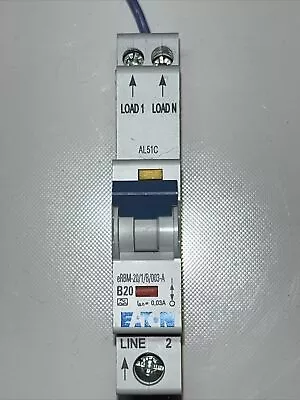 Mem Eaton Embh120r30c B20 20a Rcbo • £30