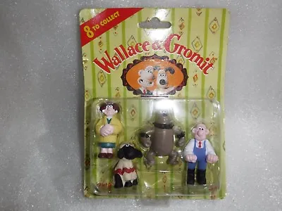Vintage Aardman  Wallace And Gromit Figures Unopened On Original Card  Rare !!! • $25.11