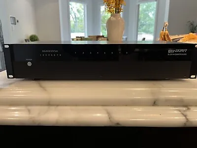 Binary B-200-AVDMATRIX-8x8 Video Audio Matrix Switcher • $75