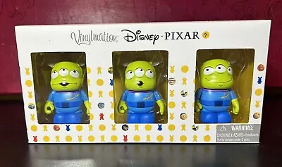 Disney Pixar Vinylmation Toy Story Green Alien LE 2000 Boxed Set NIB - RARE! • $300