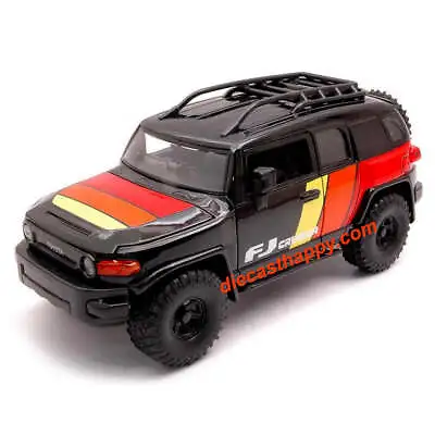 Toyota FJ Cruiser 1:24 Scale Diecast Model Black By Jada (No Box) • $30.29