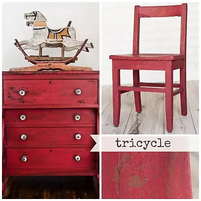 Miss Mustard Seed's Milk Paint - Tricycle - Red 1qt Furniture Painting DIY • $10