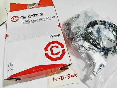 Clarks CLK-115-27 Front And Rear V Brake Caliper And Lever Set • $23