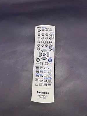 $15.99 • Buy PANASONIC EUR7724KFO DVD/VCR/TV UNIVERSAL REMOTE CONTROL  Genuine OEM